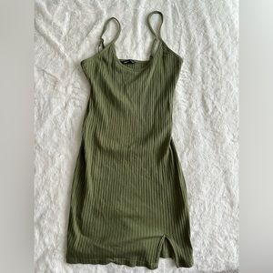 Ribbed bodycon dress